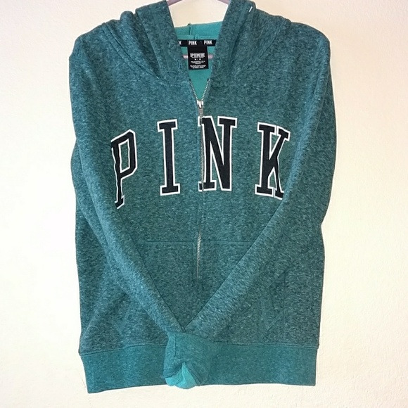 PINK Victoria's Secret Tops - PINK zip hoodie in mint condition 